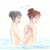 Yin nanfeng and Liang Wang bathing